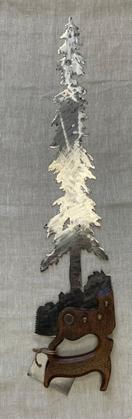 KPGI Vintage Hand-Cut Decor Saw