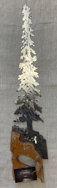KPGI Vintage Hand-Cut Decor Saw