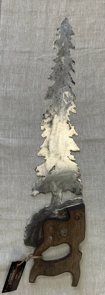 KPGI Vintage Hand-Cut Decor Saw