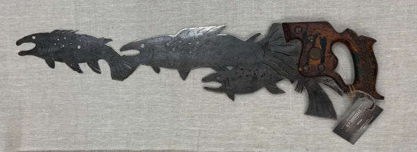 KPGI Vintage Hand-Cut Decor Saw