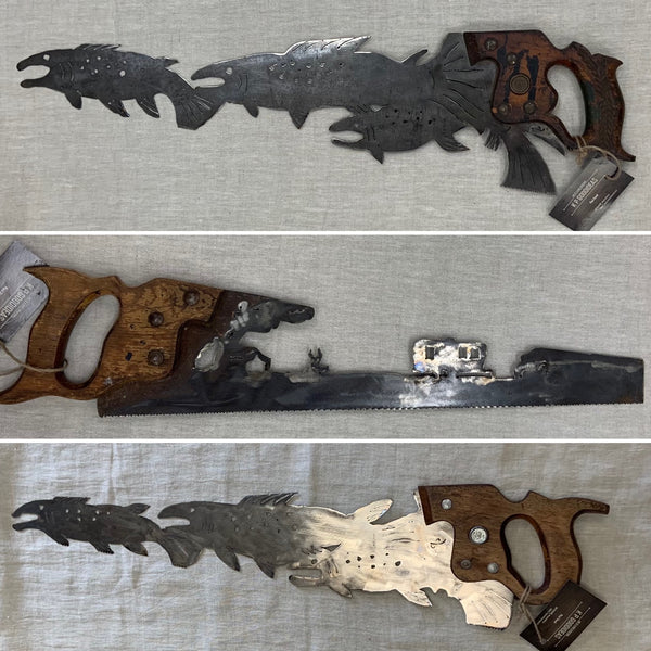 KPGI Vintage Hand-Cut Decor Saw