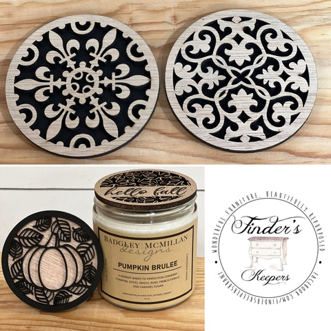 JJT - Small Candle Toppers