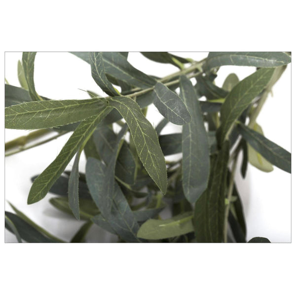 ARTIFICIAL OLIVE FOLIAGE BRANCH, 39"