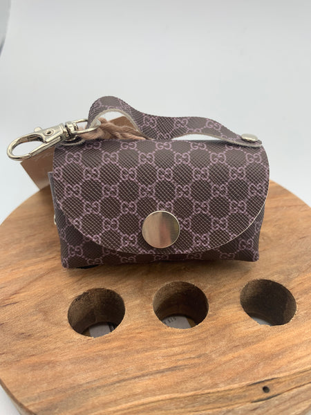 STN - Vegan Leather Baggie Holder
