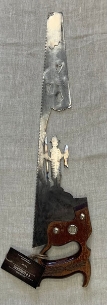 KPGI Vintage Hand-Cut Decor Saw